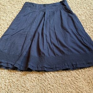 Banana Republic A-Line Skirt in Deep Blue Size 6